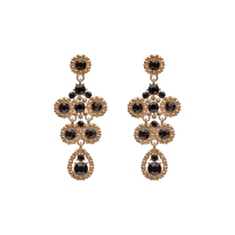 Örhängen - Petite Kate earrings - Jet
